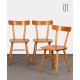 Ensemble de 3 chaises vintage édité par Ton, 1960 - Design d'Europe de l'Est