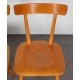 Set of 3 vintage chairs edited by Ton, 1960s - Eastern Europe design
