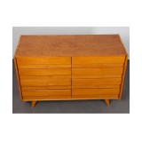 Czech chest of drawers by Jiri Jiroutek, model U-453, 1960s