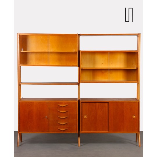 Vintage wall unit by Frantisek Jirak for Tatra Nabytok, 1962