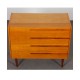 Small vintage wooden chest of drawers by UP Zavody circa 1960 - Eastern Europe design