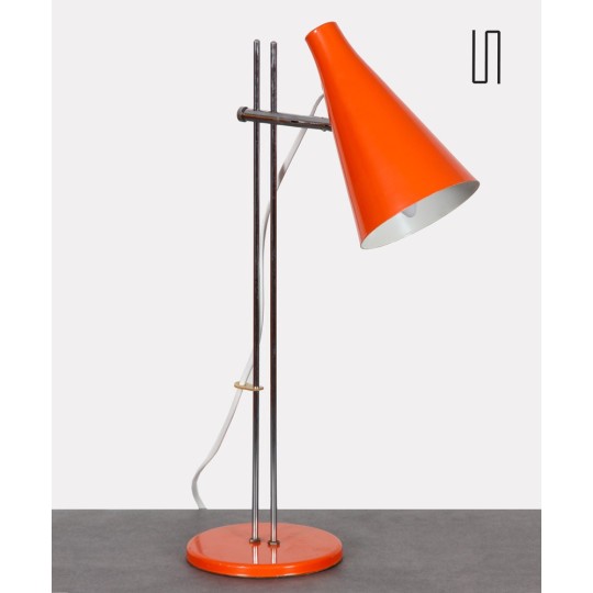 Lampe tchèque en métal par Josef Hurka pour Lidokov, 1960