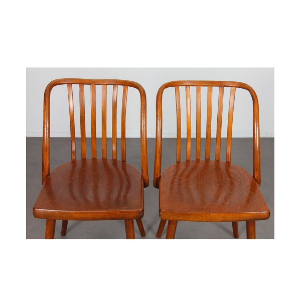 Paire de chaises vintage par Antonin Suman pour Ton, 1960 - Design d'Europe de l'Est