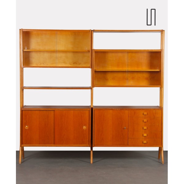 Vintage wall unit by Frantisek Jirak for Tatra Nabytok, 1960s - Eastern Europe design