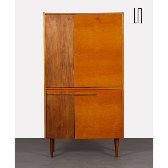 Vintage wood storage unit by UP Zavody, 1960s - Eastern Europe design