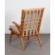 Oak armchair by Jan Vanek for Krasna Jizba, 1940s - Eastern Europe design