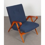 Pair of vintage wooden armchairs for Tatra Nabytok, 1960s