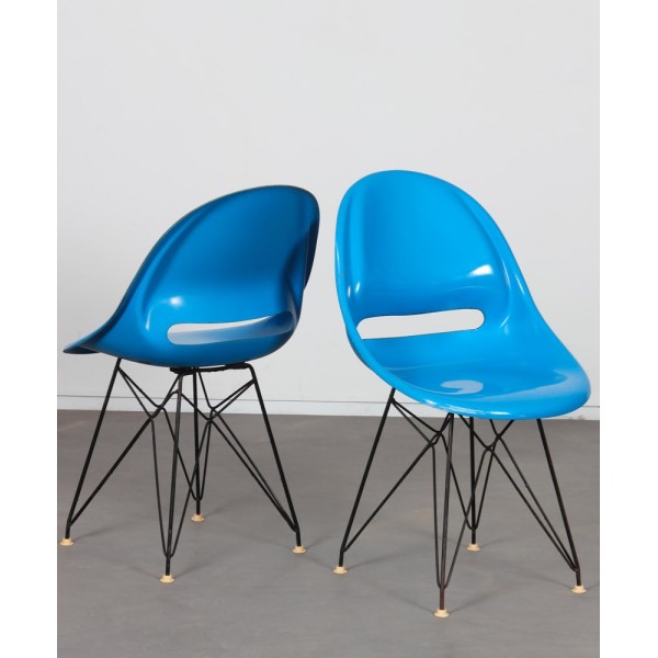 Paire de chaises par Miroslav Navratil pour Vertex, 1959 - 