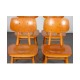 Suite de 4 chaises produites par Ton, 1960 - Design d'Europe de l'Est