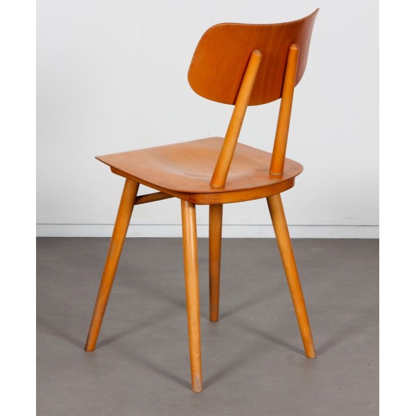 Paire de chaises en bois produite par Ton, 1960 - Design d'Europe de l'Est