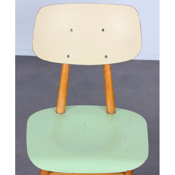 Pair of green chairs for Ton, 1960s - Eastern Europe design