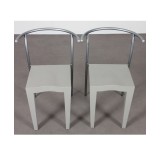 Pair of Dr Glob chairs Philippe Starck for Kartell, 1988