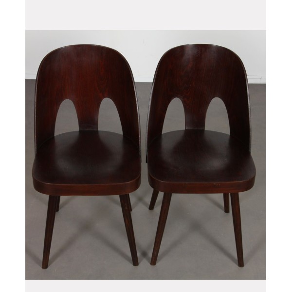 Pair of chairs by Oswald Haerdtl for Ton, 1960s - Eastern Europe design