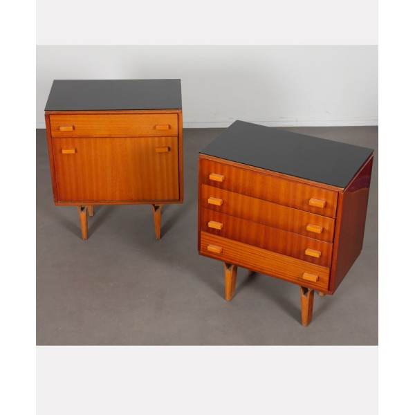 Pair of night tables edited by Novy Domov, 1970s - Eastern Europe design