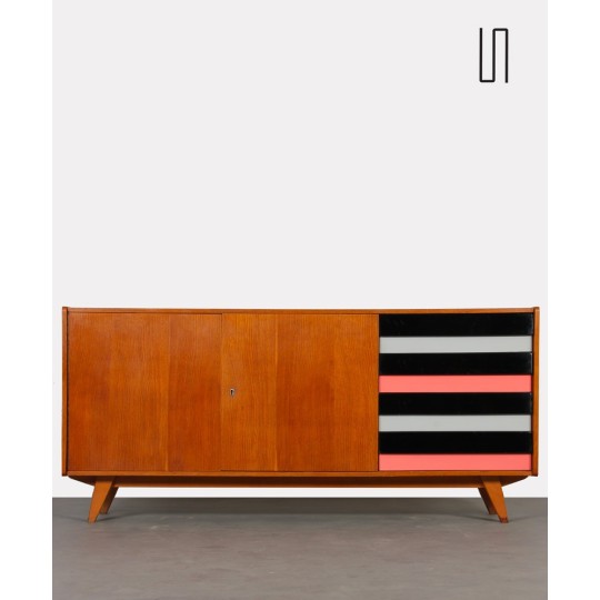 Oak sideboard by Jiri Jiroutek, model U-460, 1960s - 