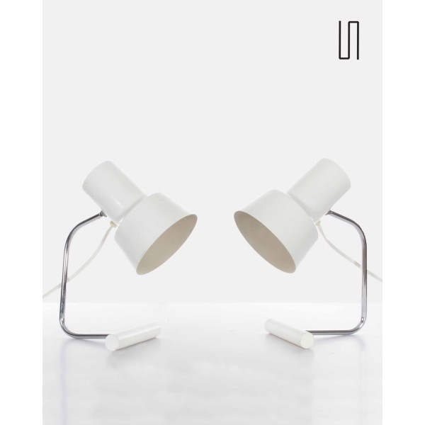 Lampes à poser par Josef Hurka pour Napako - Design d'Europe de l'Est