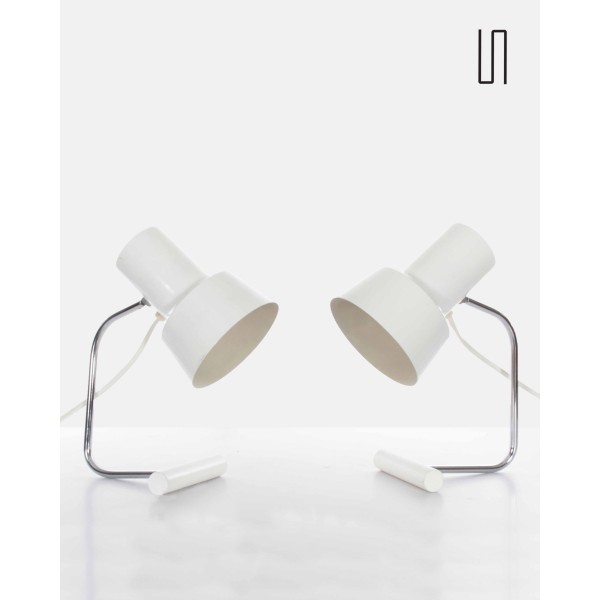 Pair of table lamps by Josef Hurka for Napako - Eastern Europe design