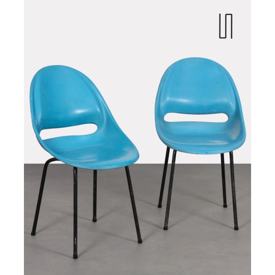 Pair of chairs by Miroslav Navratil for Vertex, 1959 - 